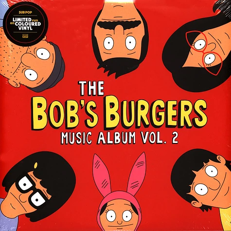 Bob's Burgers - The Bob's Burgers Music Album Volume 2 Colored Vinyl Edition