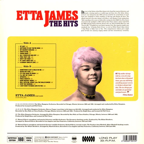 Etta James - The Hits