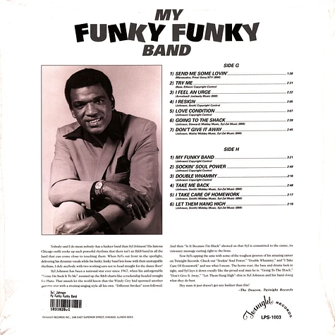Syl Johnson - My Funky Funky Band