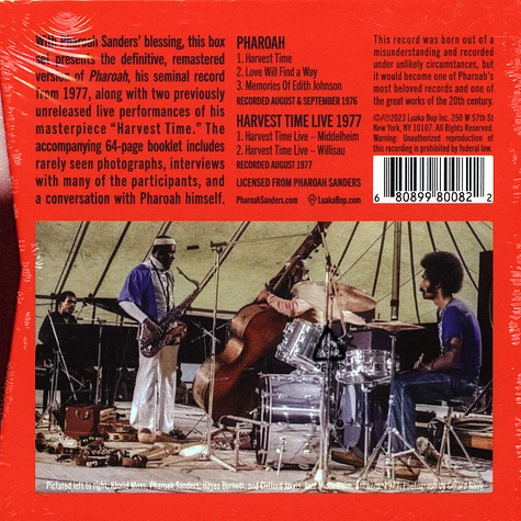 Pharoah Sanders - Pharoah Deluxe Edition