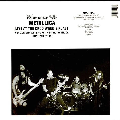 Metallica - Live At The Kroq Weenie Roast 2008