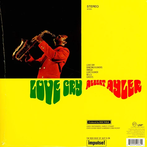 Albert Ayler - Love Cry Verve By Request Edition