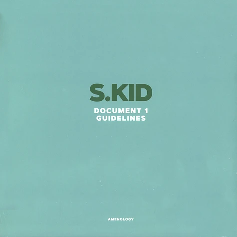 S.Kid - Amen025 Yellow & Blue Vinyl Edition
