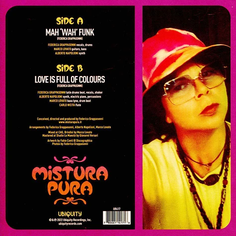 Mistura Pura - Mah' Wah Funk / Love Is Full Of Colours