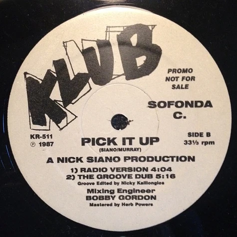 Sofonda C. - Pick It Up