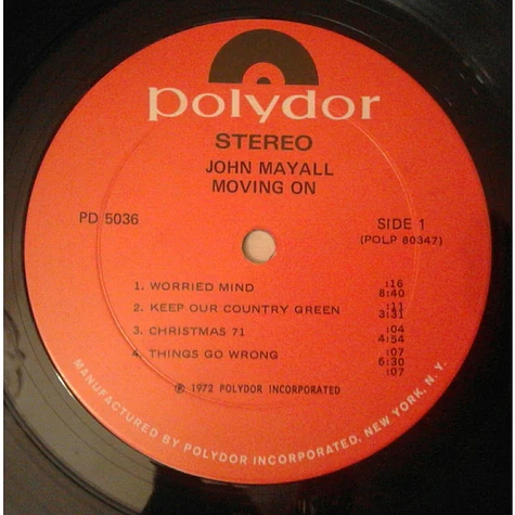 John Mayall - Moving On