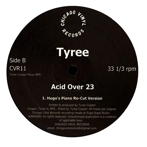 Tyree Cooper - Acid Over 23