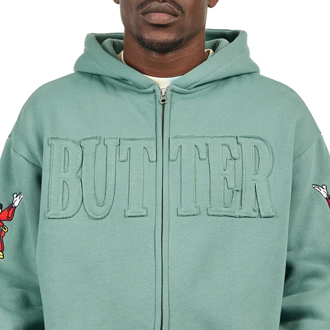 Butter Goods x Disney - Applique Zip-Thru Hood