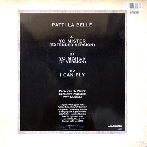 Patti LaBelle - Yo Mister