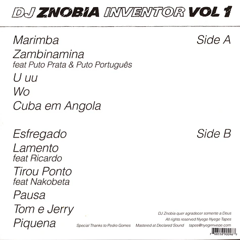 DJ Znobia - Inventor Volume 1