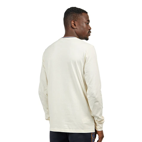 Fred perry clearance white long sleeve