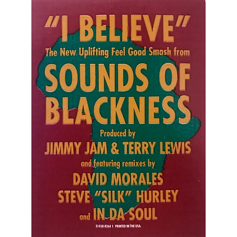 Sounds Of Blackness - I Believe