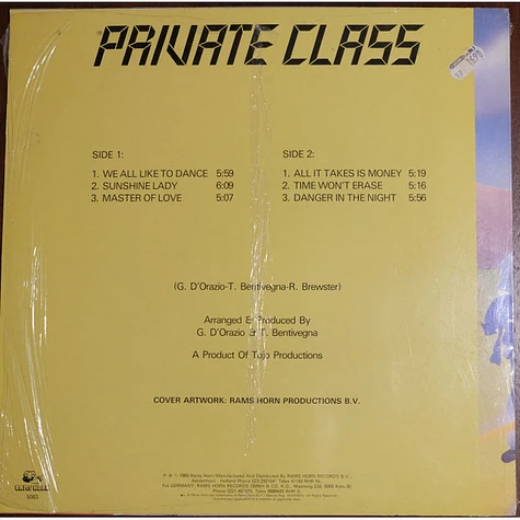 Private Class - Private Class