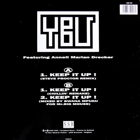 YBU Featuring Anneli Drecker - Keep It Up ! (Steve Proctor Remix)