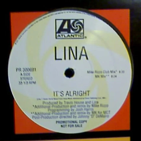 Lina - It's Alright