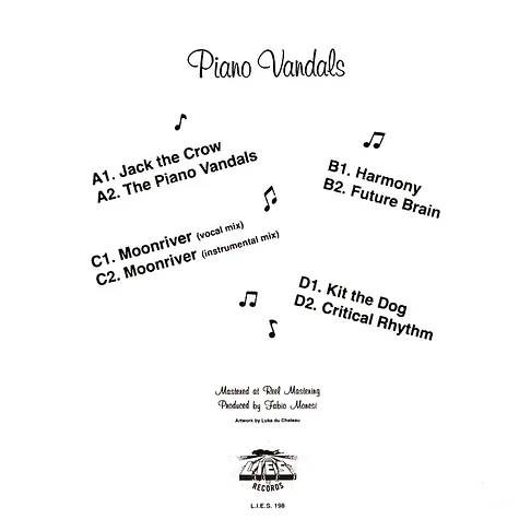 Fabio Monesi - Piano Vandals