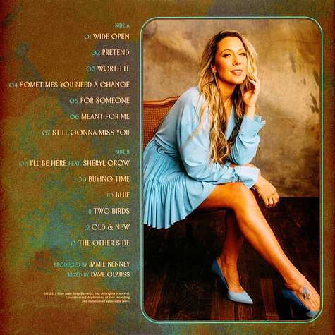 Colbie Caillat - Along The Way Teal Vinyl Edition