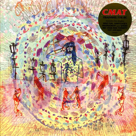 Cmat - Crazymad For Me Transparent Dark Blue + Cream Vinyl Edition