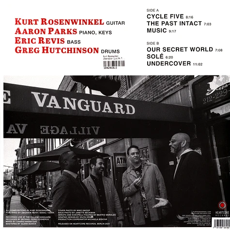 Kurt Rosenwinkel - Undercover Live At The Village Vanguard Limited Signature Version