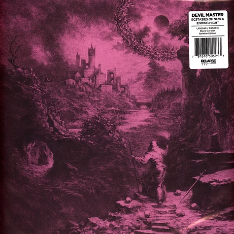 Devil Master - Ecstasies Of Never Ending Night Violet Pink Splatter Vinyl Edition