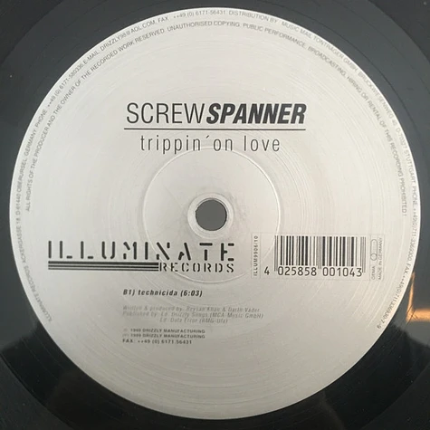 Screw Spanner - Trippin' On Love
