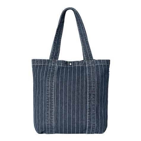 Carhartt WIP - Orlean Tote Bag "Orlean" Hickory Stripe Denim, 11 oz