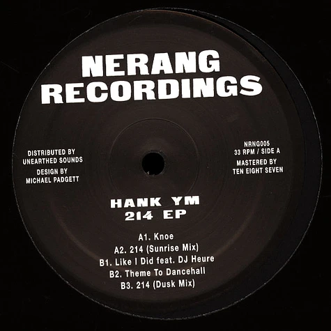 Hank Youngman - 214 Ep 2023 Repress