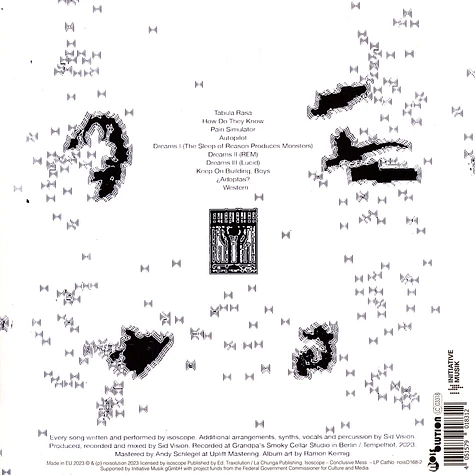 Isoscope - Conclusive Mess Black Vinyl Edition