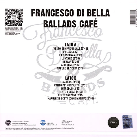 Francesco Di Bella - Ballads Cafe