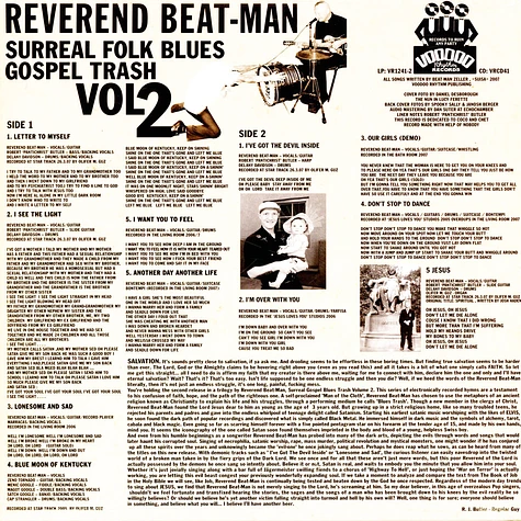 Reverend Beat-Man - Surreal Folk Blues Gospel Trash Volume 2