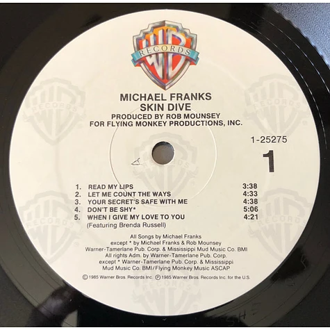 Michael Franks - Skin Dive