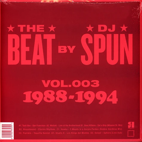 DJ Spun/V.A. - The Beat by SPUN – West Coast Breakbeat Rave Electrofunk 1988-1994 (Volume 3)