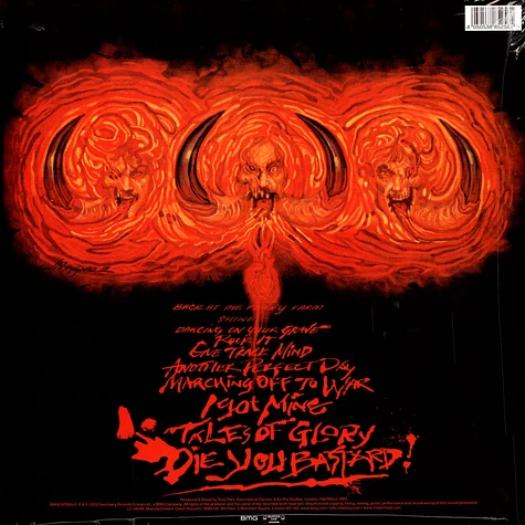 Motörhead - Another Perfect Day Orange & Yellow Spinner Vinyl Edition