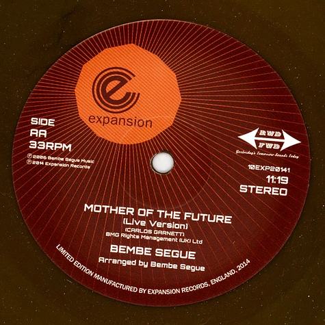 Norman Connors / Bembe Segue - Mother Of The Future