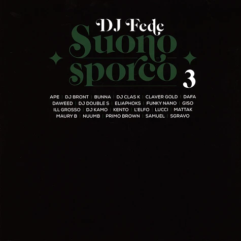DJ Fede - Suono Sporco 3 Green Vinyl Edition