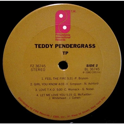 Teddy Pendergrass - TP