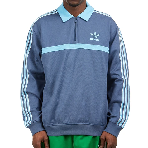 Adidas sales collared sweatshirt