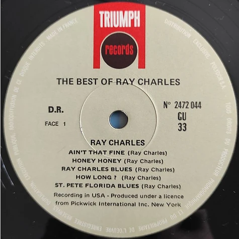 Ray Charles - The Best Of Ray Charles