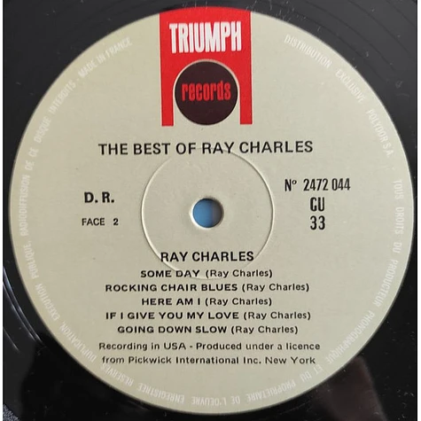 Ray Charles - The Best Of Ray Charles