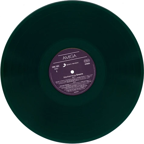 Manfred Krug - No. 3: Greens Transparent Green Vinyl Edition