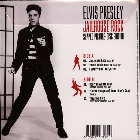 Elvis Presley - Jailhouse Rock Picture Disc Edition