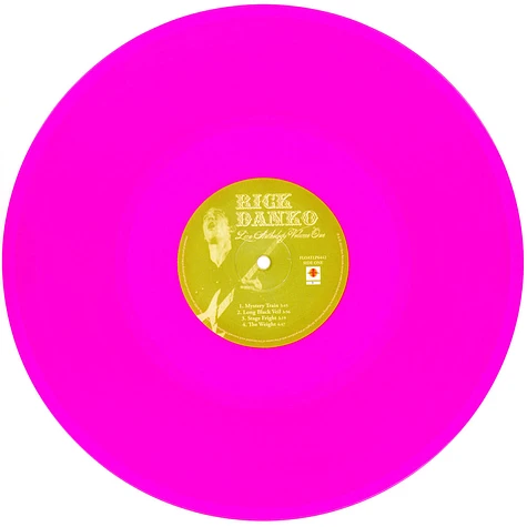 Rick Danko - Live Anthology Volume 1 Clear Pink Vinyl Edition