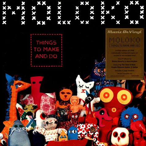 Moloko - Things To Make And Do Purple & Red Marbled Vinyl Edition