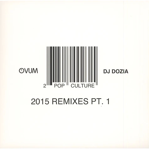 DJ Dozia - Pop Culture Joris Voorn / Ambivalent Remixes