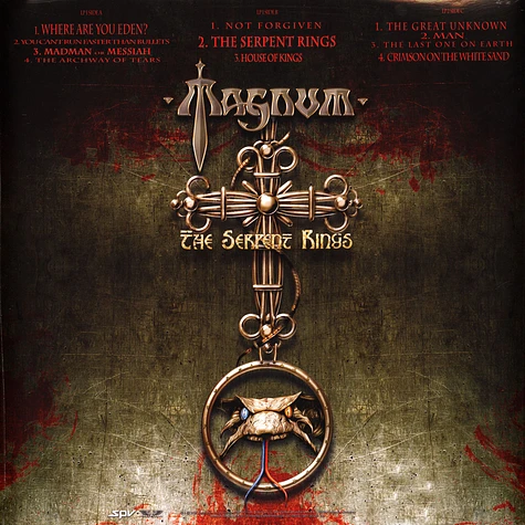 Magnum - The Serpent Rings Solid Red Vinyl Edition