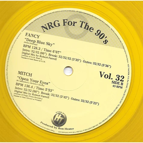 V.A. - NRG For The 90's Volume 32