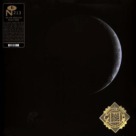 Valium Aggelein (Duster) - Black Moon Silver Vinyl Edition