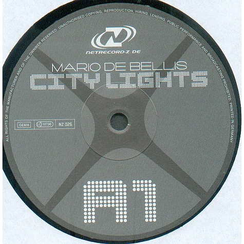 Mario De Bellis - City Lights