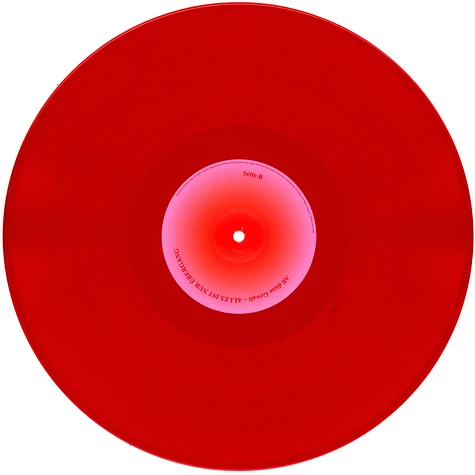 All diese Gewalt - Alles Ist Nur Übergang Red Vinyl Edition