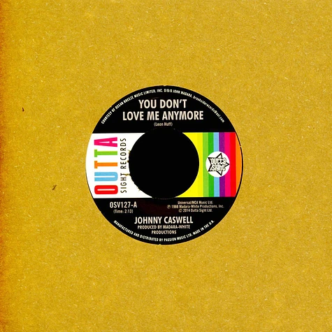 Johnny Caswell - You Don't Love Me Anymore